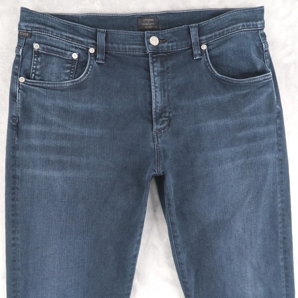 Citizens of Humanity Jeans Mens 33 Fits 32x33 Dark Wash Gage Classic Straight
